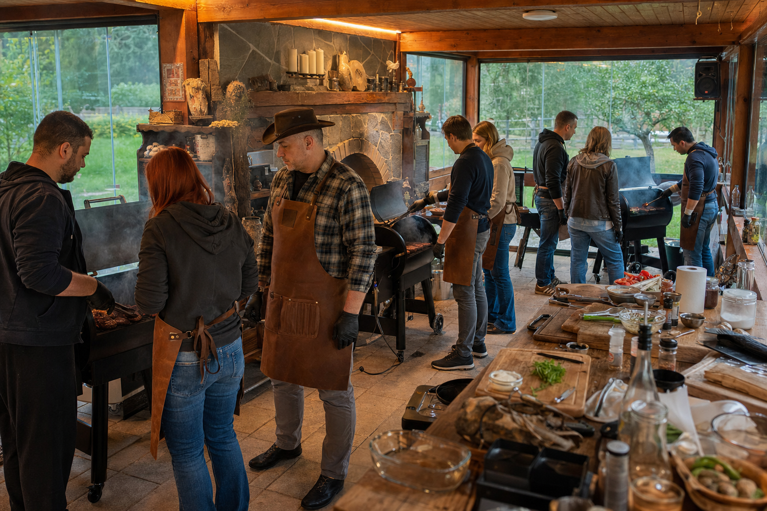 BBQ workshop v prírode